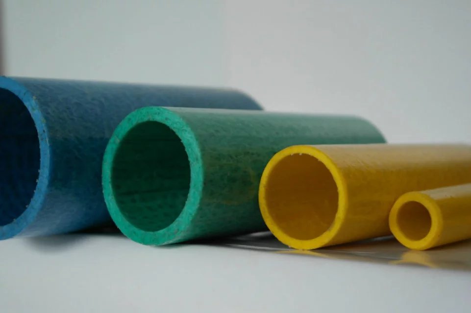 Fiberglass round tube